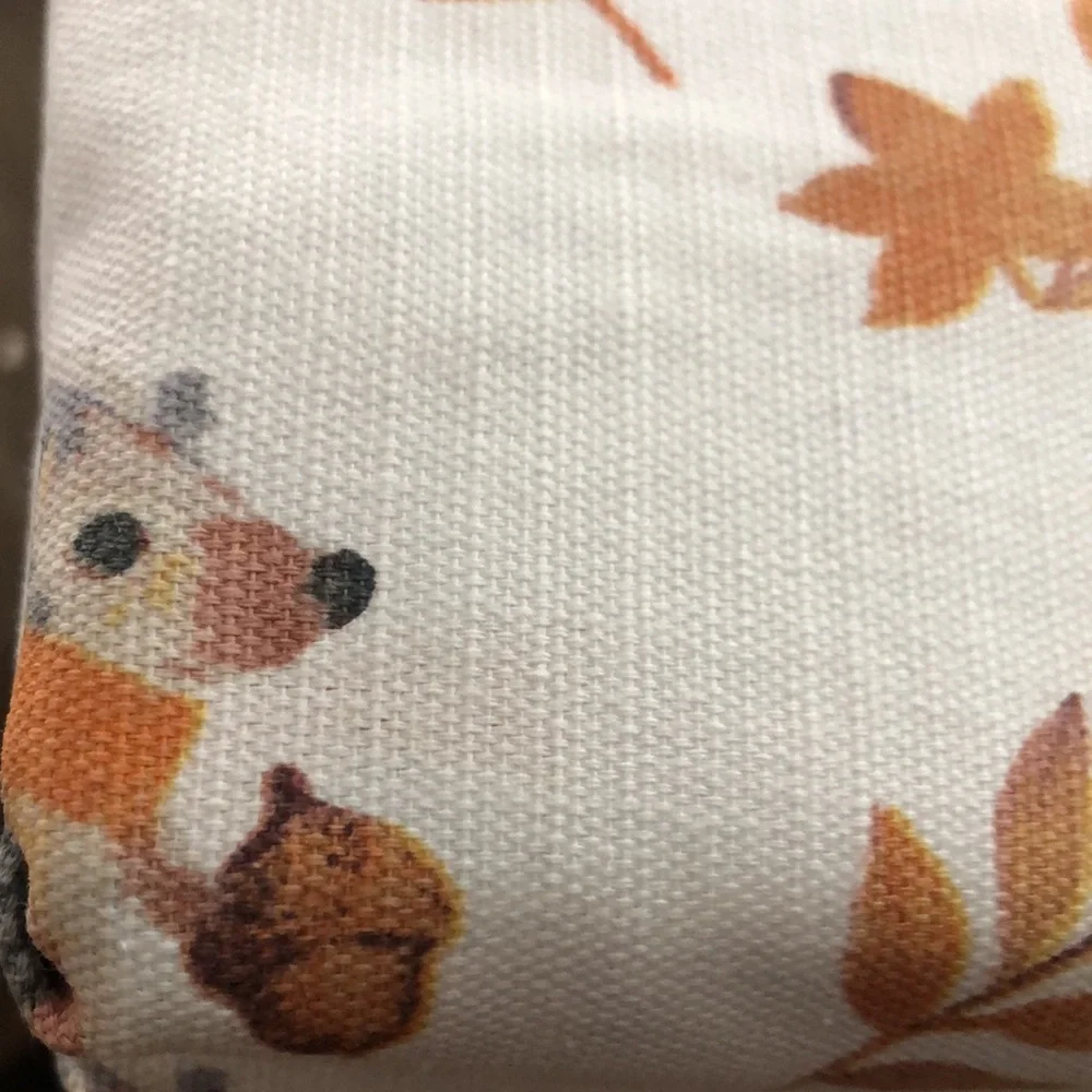 Envogue Harvest Collection FALL Mushroom Shower Curtain